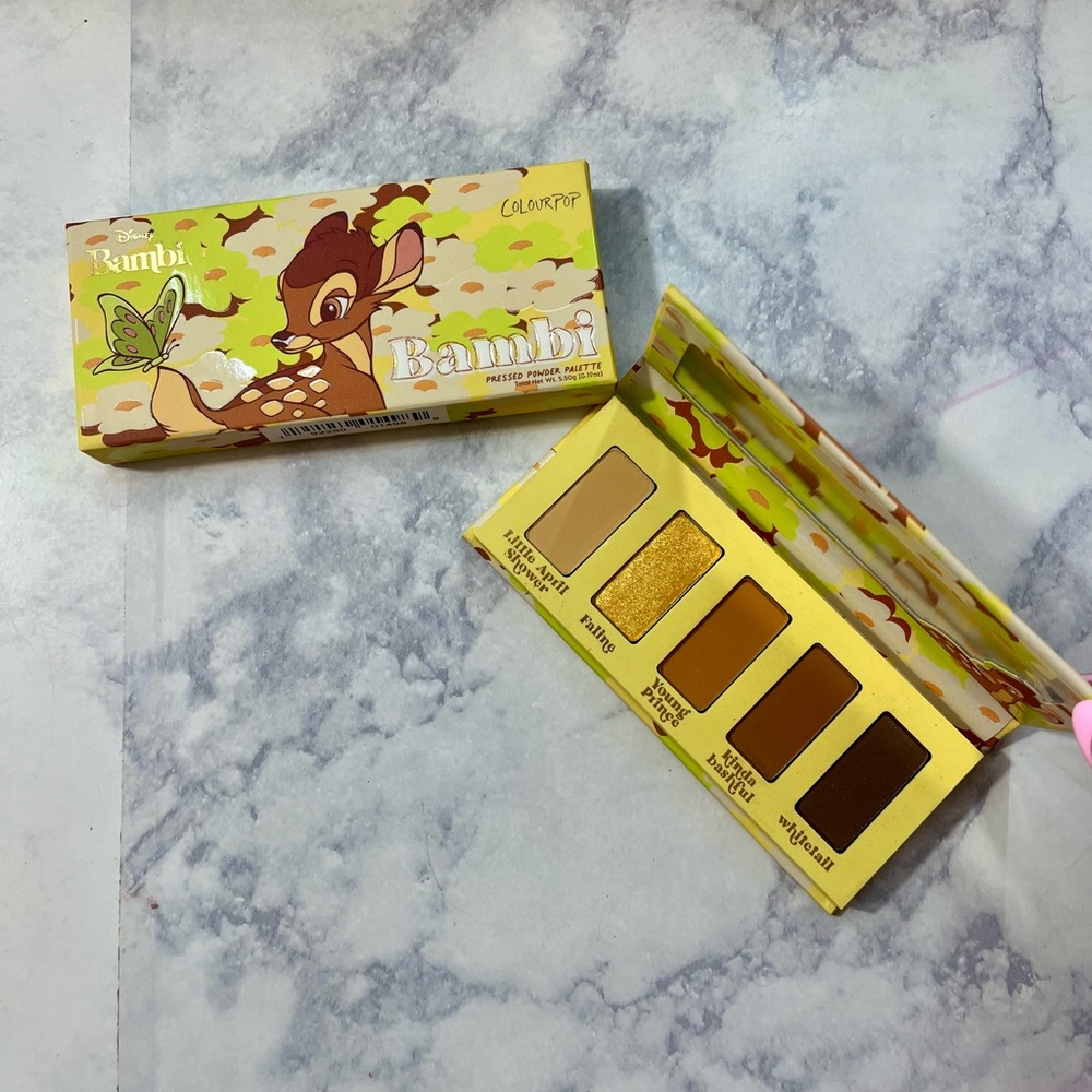 Colourpop x Disney’s Bambi “Bambi” 5 Shade Pressed Powder Palette